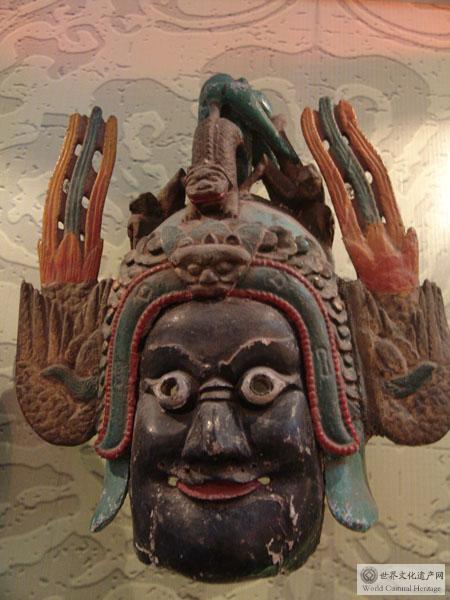 梅联华赣傩面具赏析