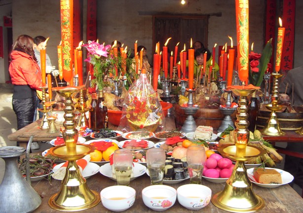 谢年风俗实录:浙江武义县郭下村宗族仪式之一(1)